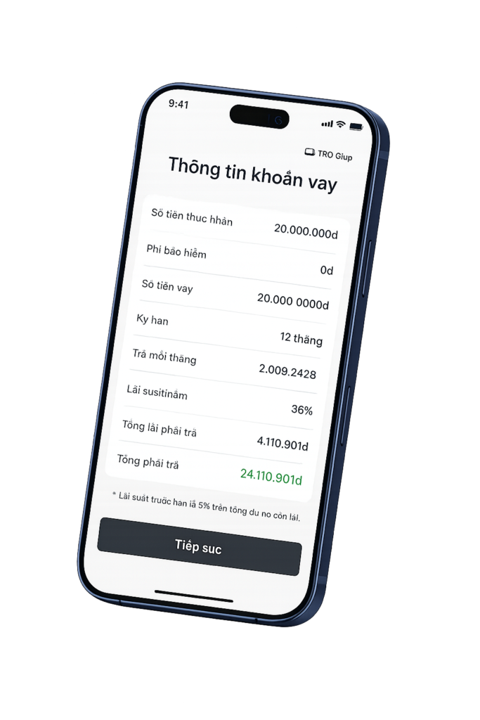 Lựa chọn tối ưu cho nhu cầu vay nhanh của bạn